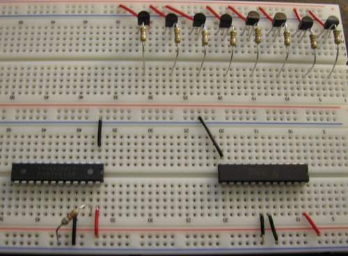 base resistors with IC